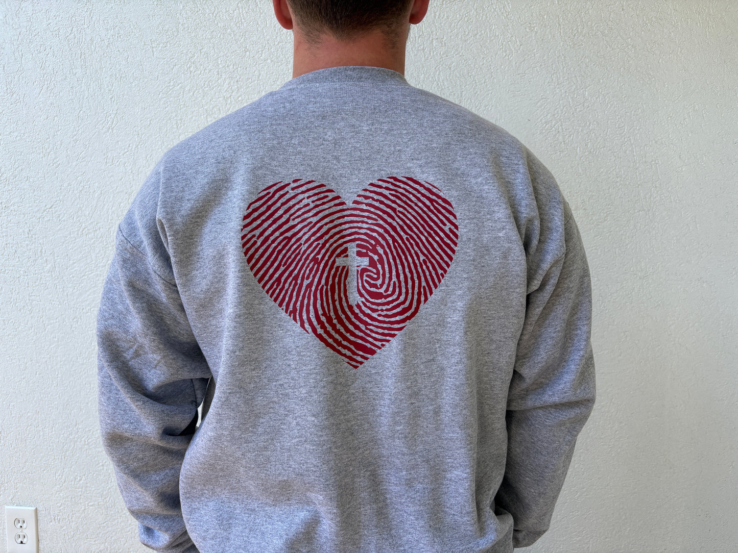 Romans 5:8 Sweatshirt